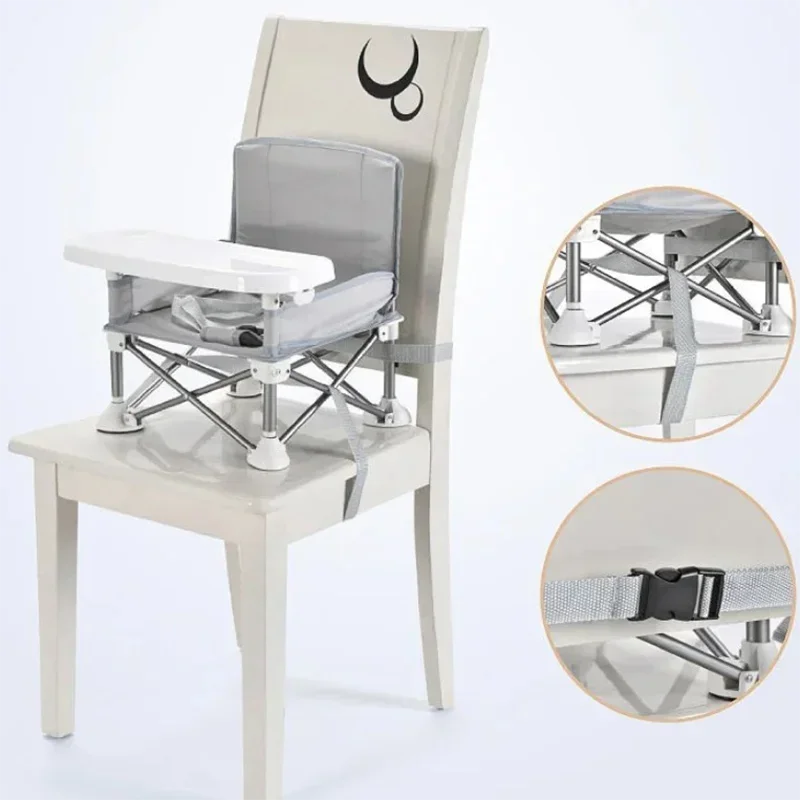 Baby Dining Chair Foldable Portable Baby Chair Dinner Table and Chairs Children Folding Dining Chair Feeding Chair Baby Chair