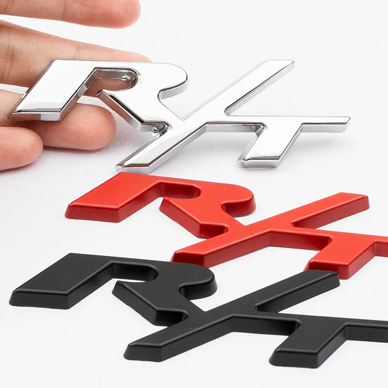 ملصقات السيارات ثلاثية الأبعاد R/T RT رسالة ل دودج رينيجيد قافلة كرايسلر جيب شيروكي كومباس تشالنجر شاحن رام عيار رحلة