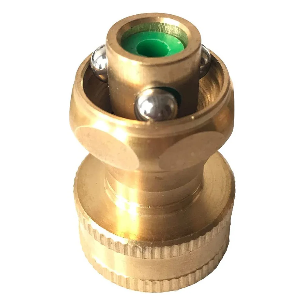 Head Brass Nozzle Hose Supplies for sweeper Watering Yard Outdoor Rotating Accessories Car Washing Cleaning Connection