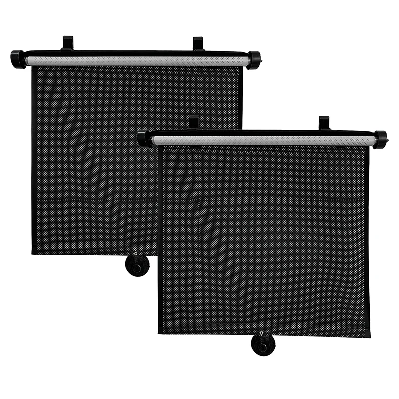 2pcs 40x45cm Sonnenschutz Auto versenkbare Auto Sonnenschutz Seite Sonnenschutz Auto Abdeckung Sonnenschutz Fenster abdeckung Vorhang