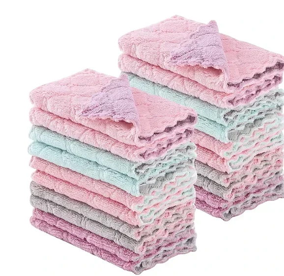 Dishcloth For Kitchen Kitchen Guangdong Stocked Microfiber Cleaning Cloths Towel Surprise Price