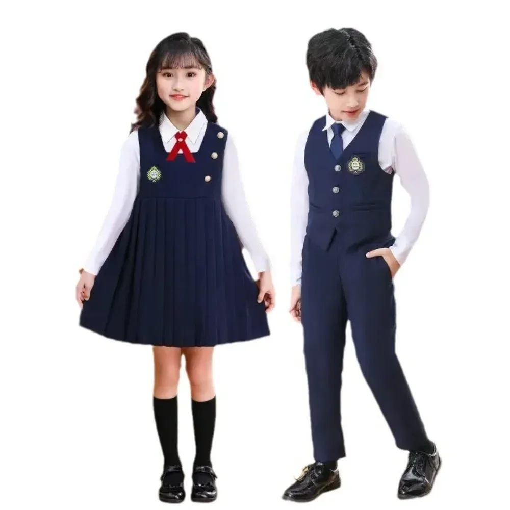 2026 British Wind Primary School Uniform Children's Stage Costume Chorus Costume Suit Class Costume