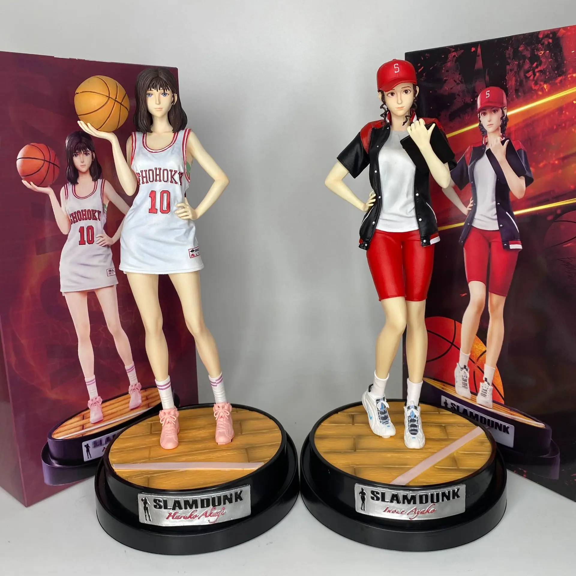 Slam Dunk Haruko Akagi & Ayako Figurine Anime Action Figure PVC Model Collectible Statue