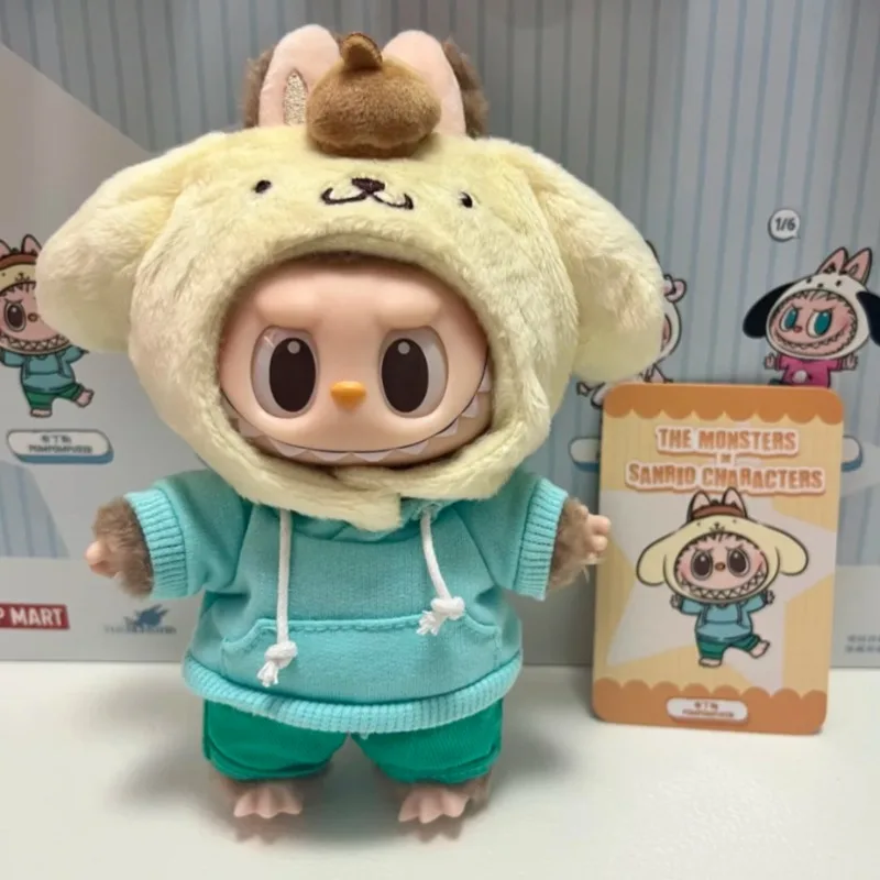 

POP MART LABUBU THE MONSTERS SANRIO CHARACTERS Vinyl Plush Blind Box Exquisite Home Ornament Hobby Collection Toy
