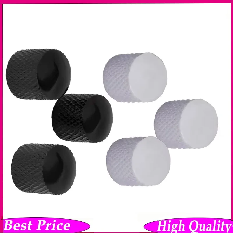 3Pcs Electric Guitar Volume Knob Set Metal Dome Tone Control Bass Guitar Parts Accessories