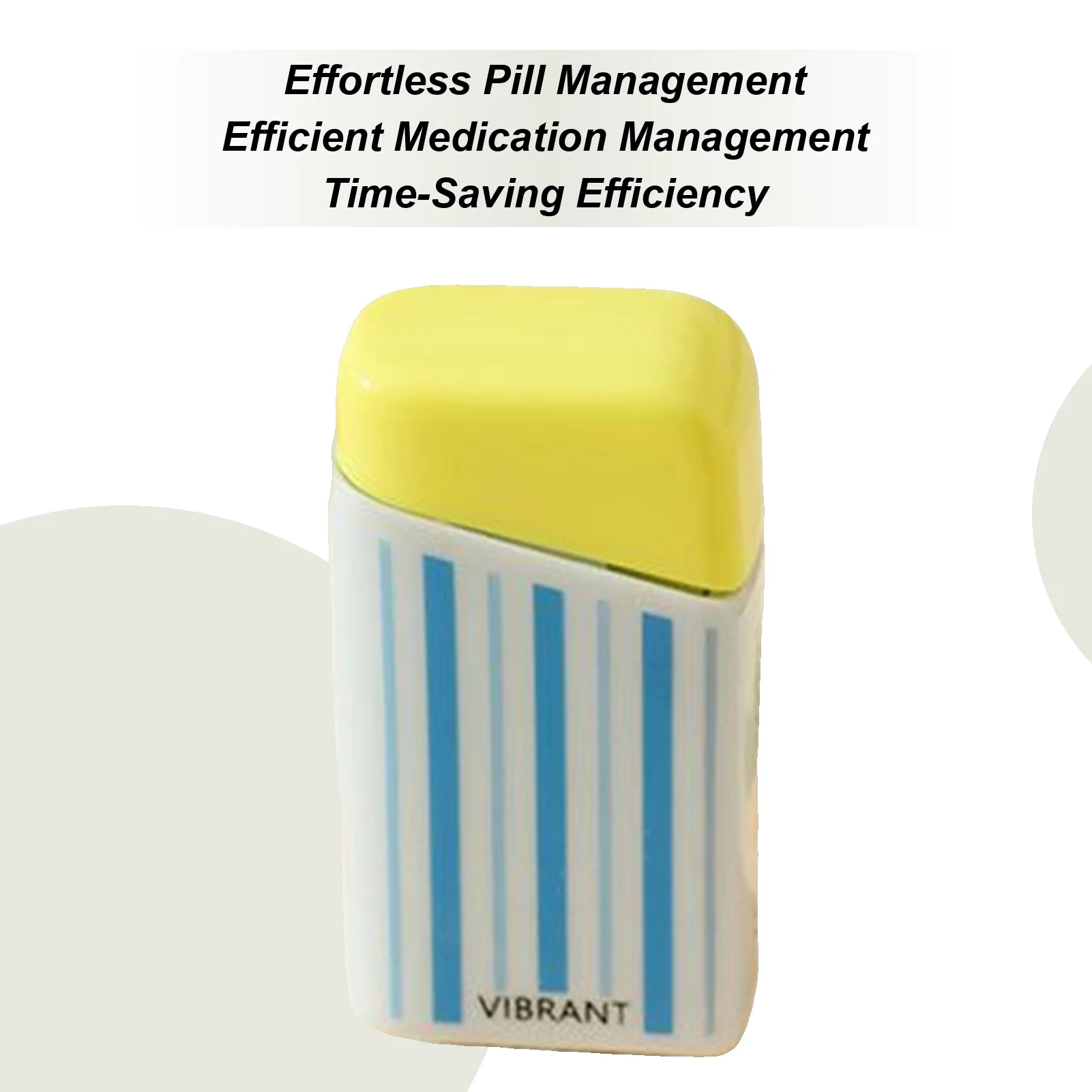 Pastillero portátil, dispensador de pastillas de 7 días, suplemento de aceite de pescado, soporte de almacenamiento, contenedor para padre, madre, personas mayores, mascotas