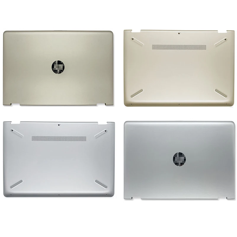 New For HP Pavilion 15-BR Series Laptop LCD Back Cover Bottom Case 924501-001 924502-001 Non Touch A D Cover Silver Gold