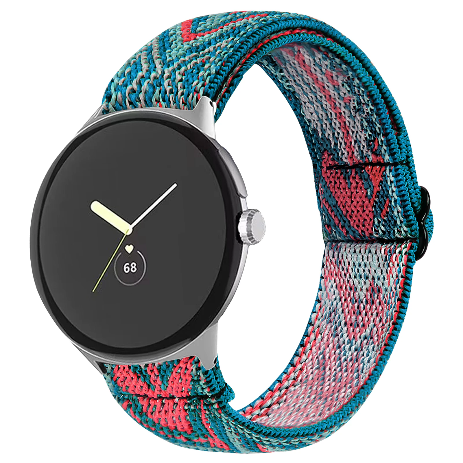 حزام نايلون لساعة جوجل بيكسل 2 1 حزام ساعة معصم قابل للتنفس لساعة جوجل بيكسل 3 41 مللي متر حزام سوار ساعة ذكية