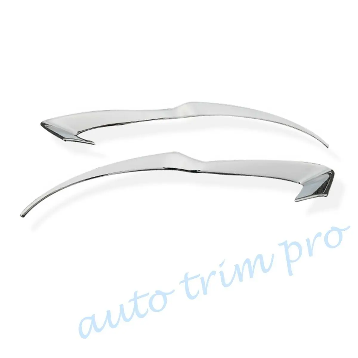 Chrome Accessories For Subaru Forester SK 2019 2020 2021 Front Head Light Lamp Eyebrow Cover Trim Stripes Decoration