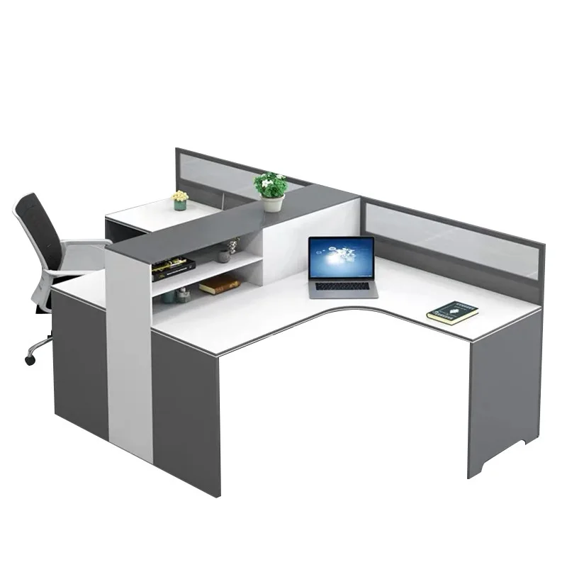 

Рабочий стол Screen Staff Desk — это простая и современная офисная мебель: комбинация из стола и стула для 4/6 сотрудников, рабочая станция.