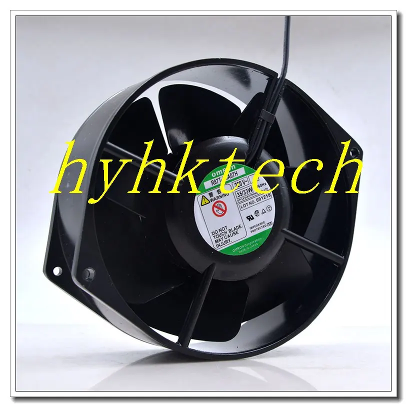 Supply R87T-A6A07H 220V Aluminum frame equipment fan, ready stock