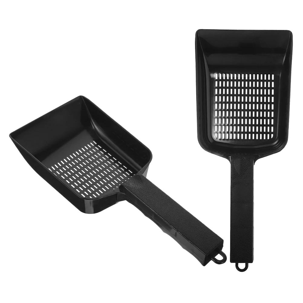 

2 Pcs Aquarium Tools Fish Tank Gravel Cleaner Sand Scoop Cleaning Plastic Blue Shovel