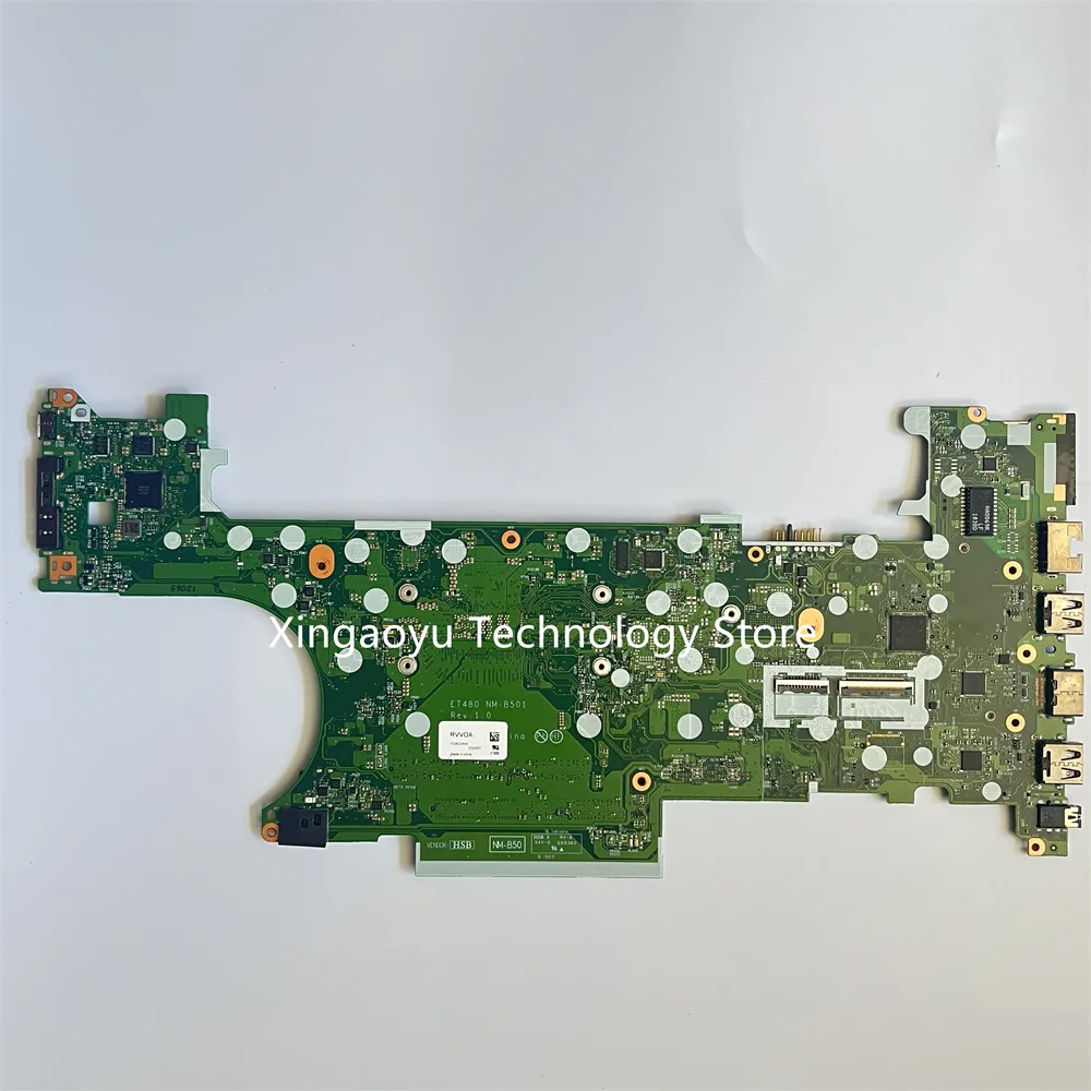 Imagem -02 - Placa-mãe Original para Laptop Lenovo Thinkpad T480 I38130u I59250u I7-8550u I7-8650u Nm-b501 01yu850 01yu632 100 Testado ok