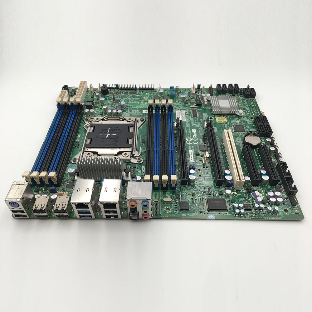 For Supermicro Motherboard LGA2011 E5-2600/1600 V1/V2 Family 2nd and 3rd Gen. Core i7 Series ECC DDR3 X9SRA