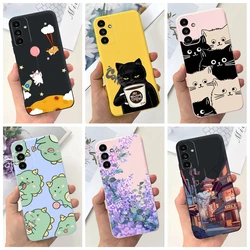 For Samsung A14 4G Case Galaxy A14 5G Cartoon Painted Silicone Soft Phone Cases For Samsung Galaxy A14 SM-A145F Shockproof Cover