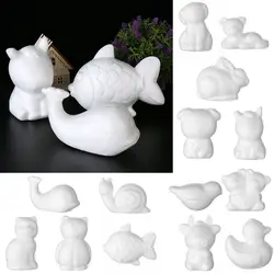Crafts Party Supplies Christmas Gifts Styrofoam Animals Shape Foam Balls White Polystyrene