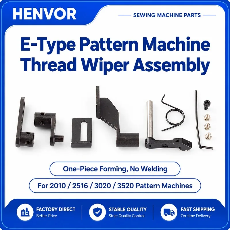 HENVOR Thread Wiper Assembly for 3020E Computer Pattern Sewing Machine Thread Wiper Hook Replacement Parts