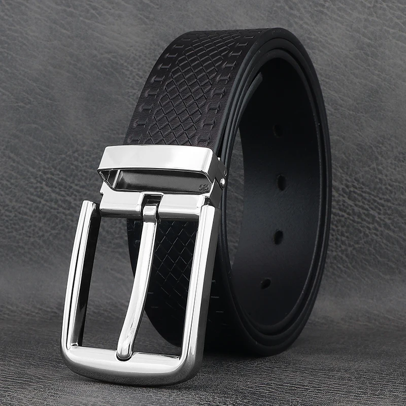 لون القهوة 3.8 سنتيمتر أحزمة واسعة رجالي جلد طبيعي كبير دبوس مشبك حزام الخصر 2025 جديد حزام الخصر غير رسمي الموضة