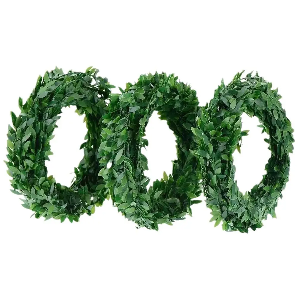 Künstlicher Efeu gefälschter Blatt kranz 7,5 Meter Pflanzen reben nach Hause Hochzeit Weihnachten im Freien UV-Schutz Garten Festival DIY Dekoration – Detail 16