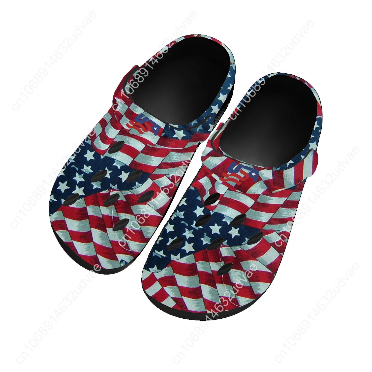 

USA Home Custom Sandals Women Teenager Fashion Water Shoe High Quality Garden Breathable Comfort Beach Hole Slippers