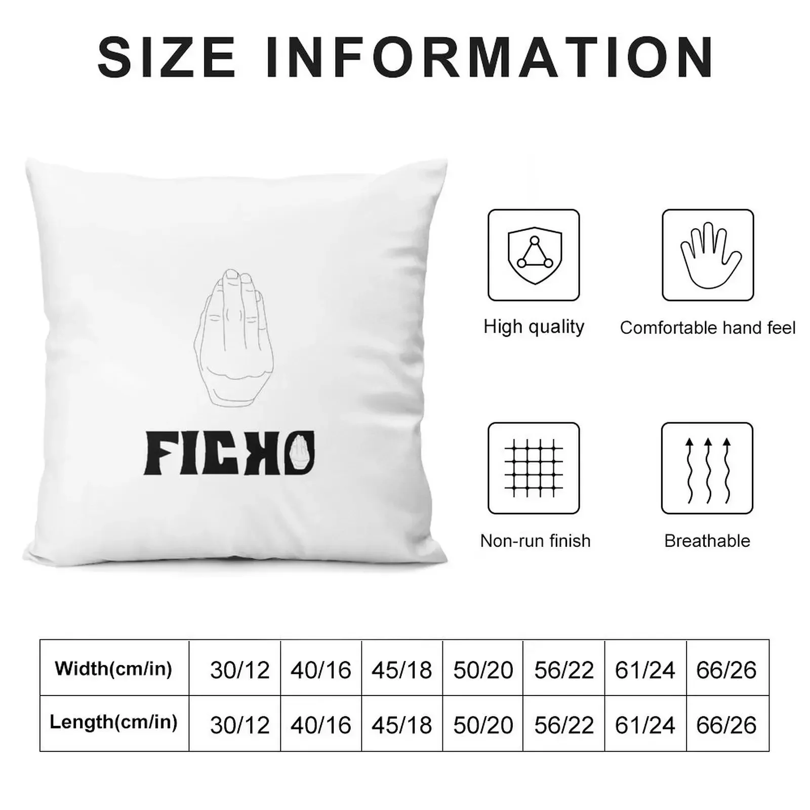 ficko Throw Pillow Cushions Cover Cushion Covers For Living Room Pillow Cases covers for pillows pillow