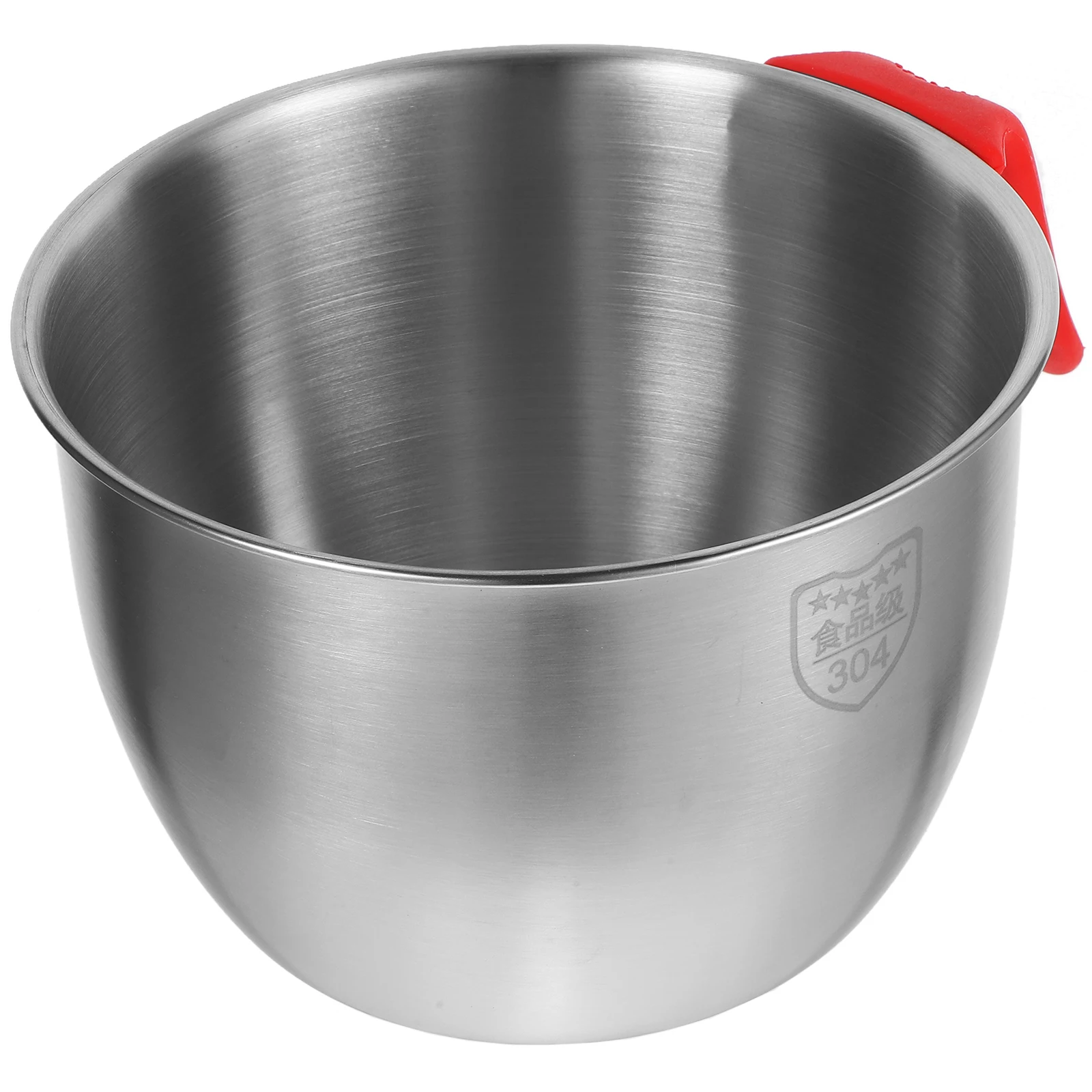 

Stainless Steel Mixing Bowls Egg Beating Basin Large Capacity Kitchen Tools Salad Serving Fruit Washing Pan Round Bottom