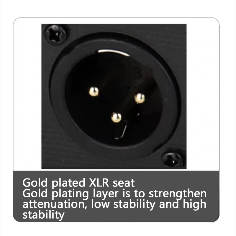 4-Way Xlr Three-Pin DMX-4 Extender Audio Network Cable Extender Stage Audio Lighting Network Extender