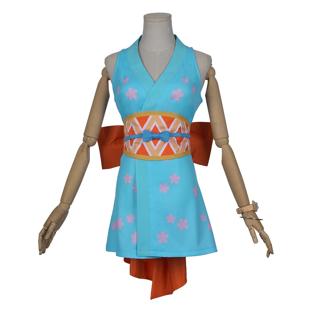 One Piece Wano Country Nami Cosplay Costume Wanokuni Style Nami Cosplay Outfit