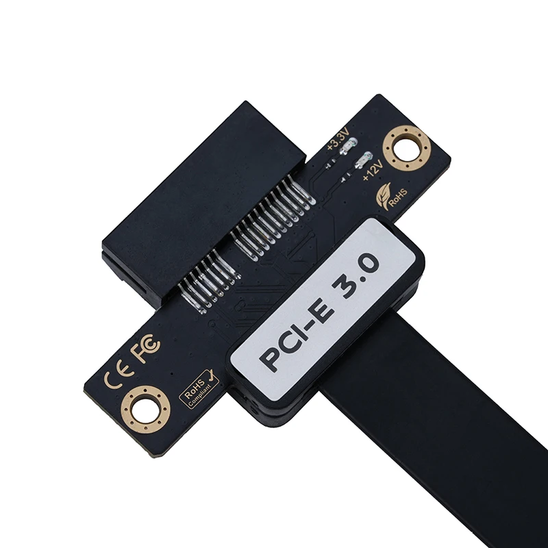 جديد PCIE 1X كابل الناهض 200 مللي متر PCI Express X1 إلى X1 موسع التوصيل والتشغيل ذكر إلى أنثى محول لبطاقة PCIE WiFi/محول PCIE #5