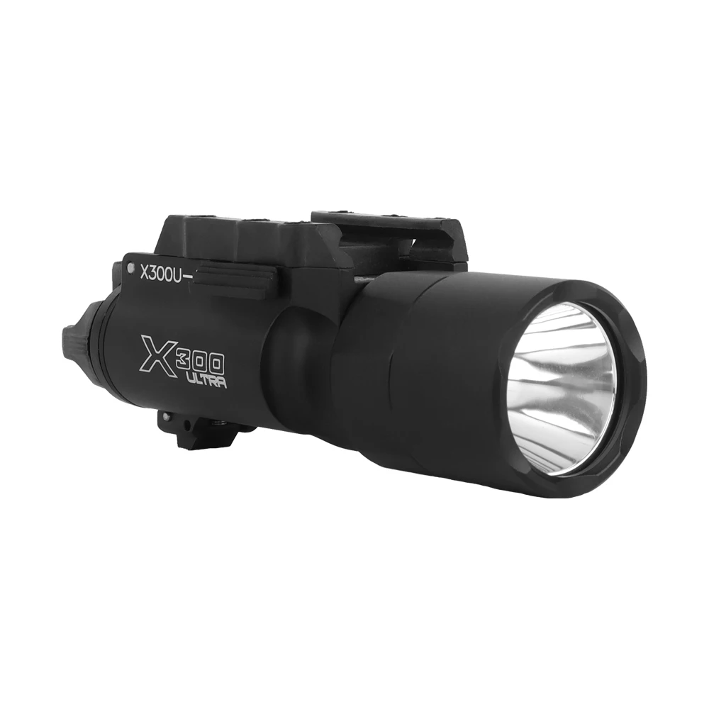 SF X300-A Flashlight 800 Lumens for pistol handgun Helmet airsoft gbb