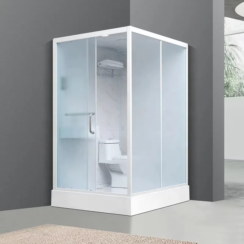 Modern All-In-One Indoor Portable Prefab Bathroom Convenient Shower Room With Toilet For Small Spaces Shower Cabin