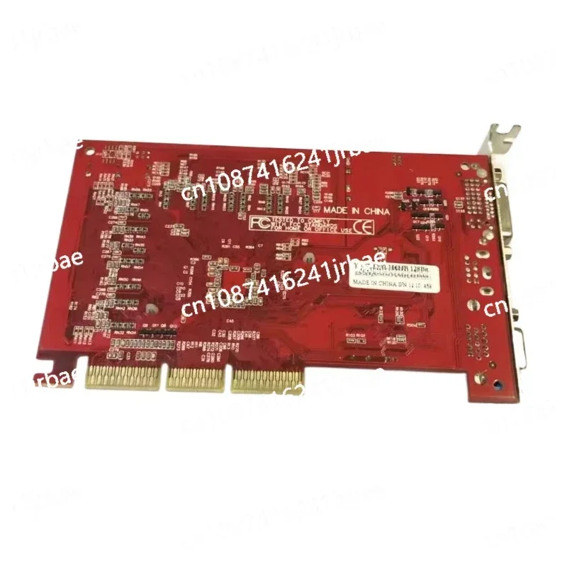 High Quality card for nVIDIA GeForce FX5500 5200 256MB DDR VGA+Svideo+DVI 128bit PCI Video Card Graphic card