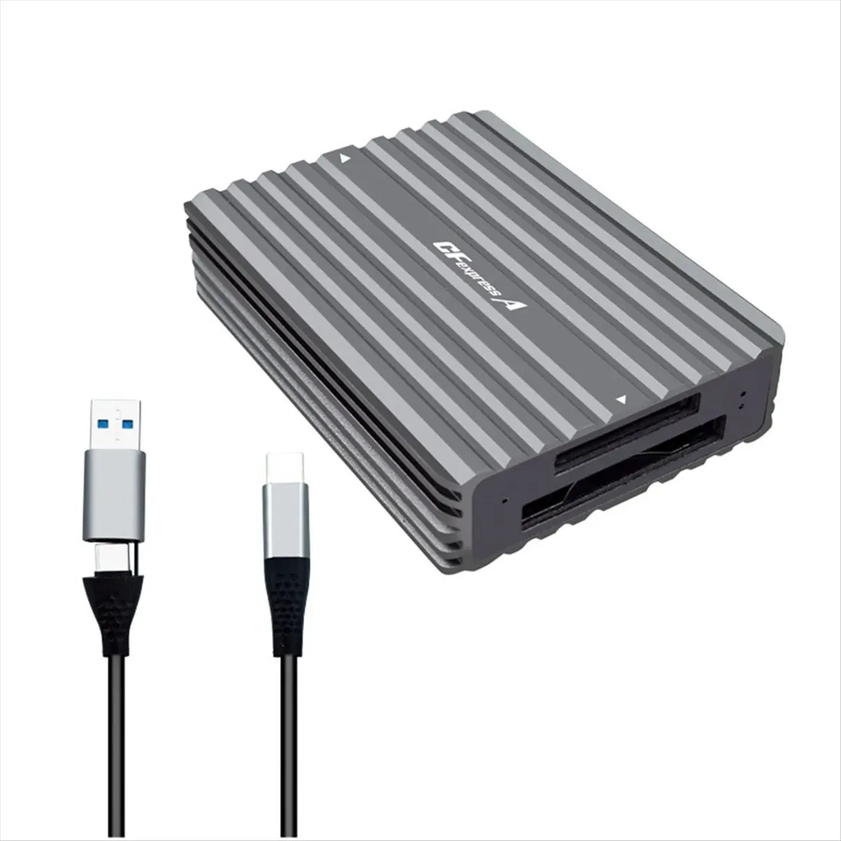 A17G Portable Type C to CFexpress B CFexpress A Reader Drive-Free CFexpress Tyep B Card Reader CFexpress Tyep A Card Reader