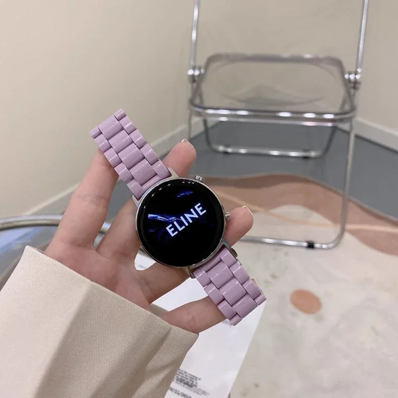 20 مللي متر قوس قزح حزام لساعة سامسونج جالاكسي 7/6/5/4/أكتيف 2 40 مللي متر 44 مللي متر Correa النساء سوار ل Amazfit GTS 2-2e-2mini-3 #6