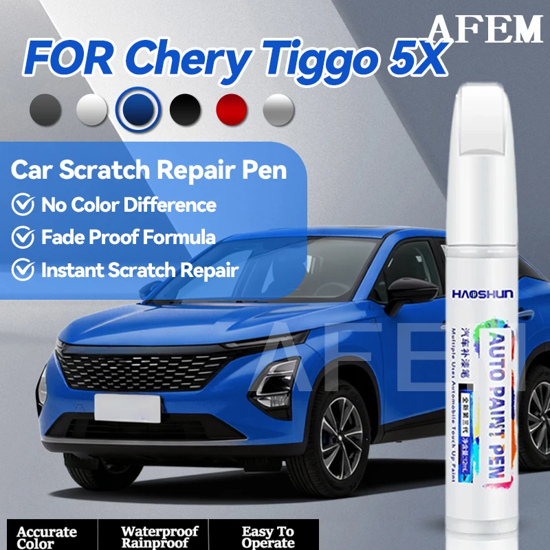 Specialized Automobiles For Chery Tiggo 5x Car Paint Repair Pen Touch Up Scratch Remover DIY Auto Accessories White 100 Blue 171