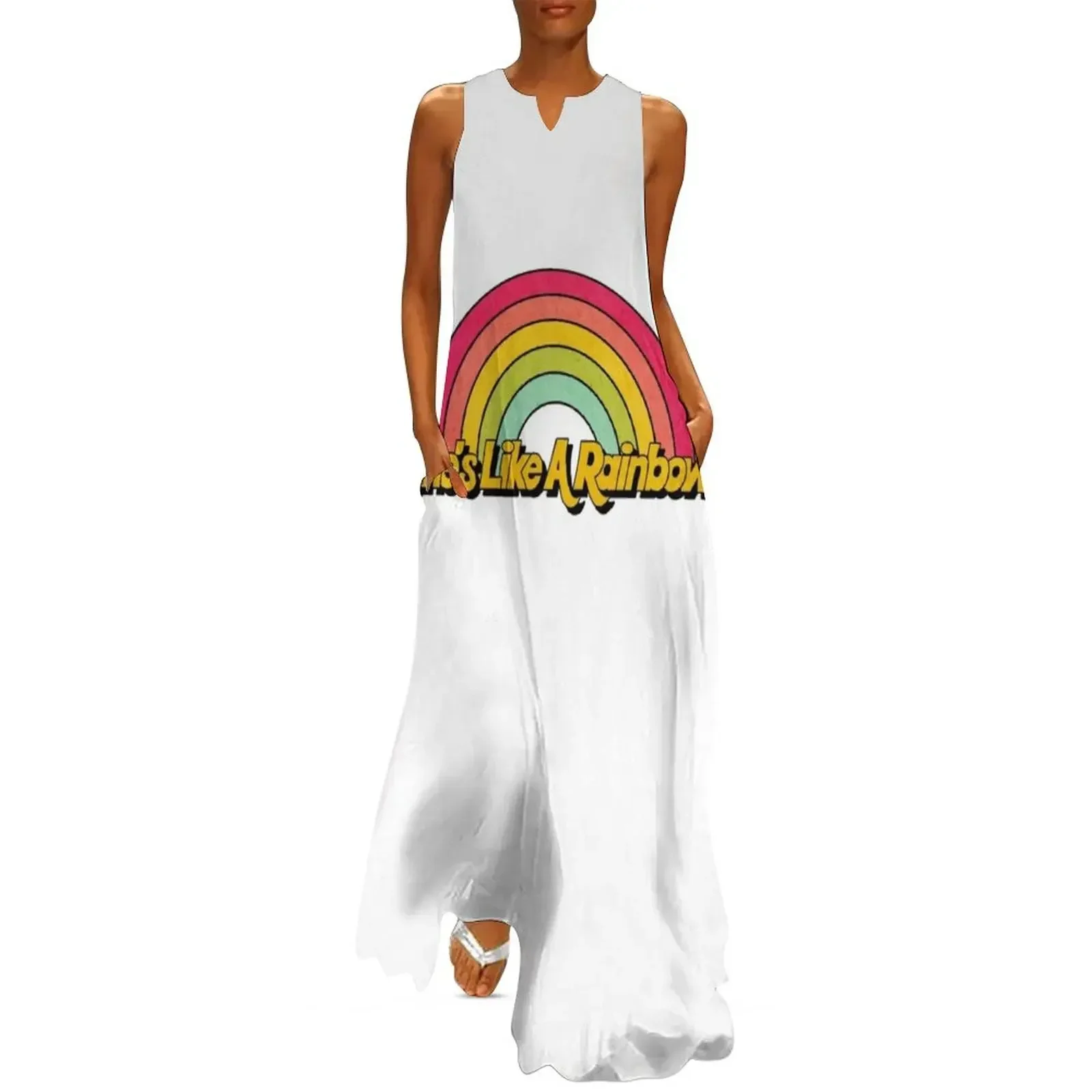 

She's Like A Rainbow Long Dress Long dress summer dresses ladies 2025 women's luxury party dress
