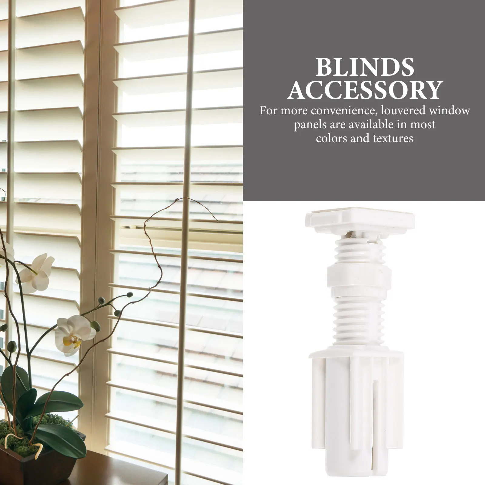 

4Pcs Venetian Blind Brackets Strong Blinds Mounting Holder Window Louver Fixing Accessories Louver Curtain Fixing Bracket