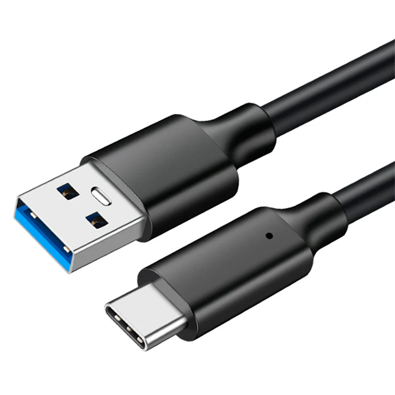 USB3.2 10Gbps Type C Cable USB A to Type-C 3.2 Data Transfer USB C SSD Hard Disk Cable PD 60W 3A Quick Charge 3.0 Cable