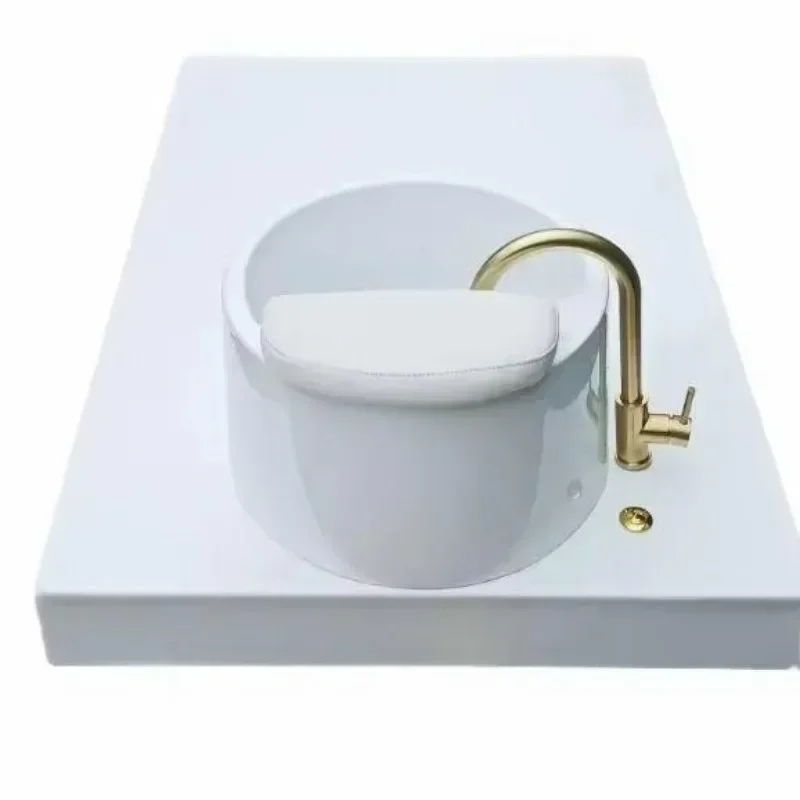 Modern simple foot massage pedicure basin with base Professional pedicure foot bath base