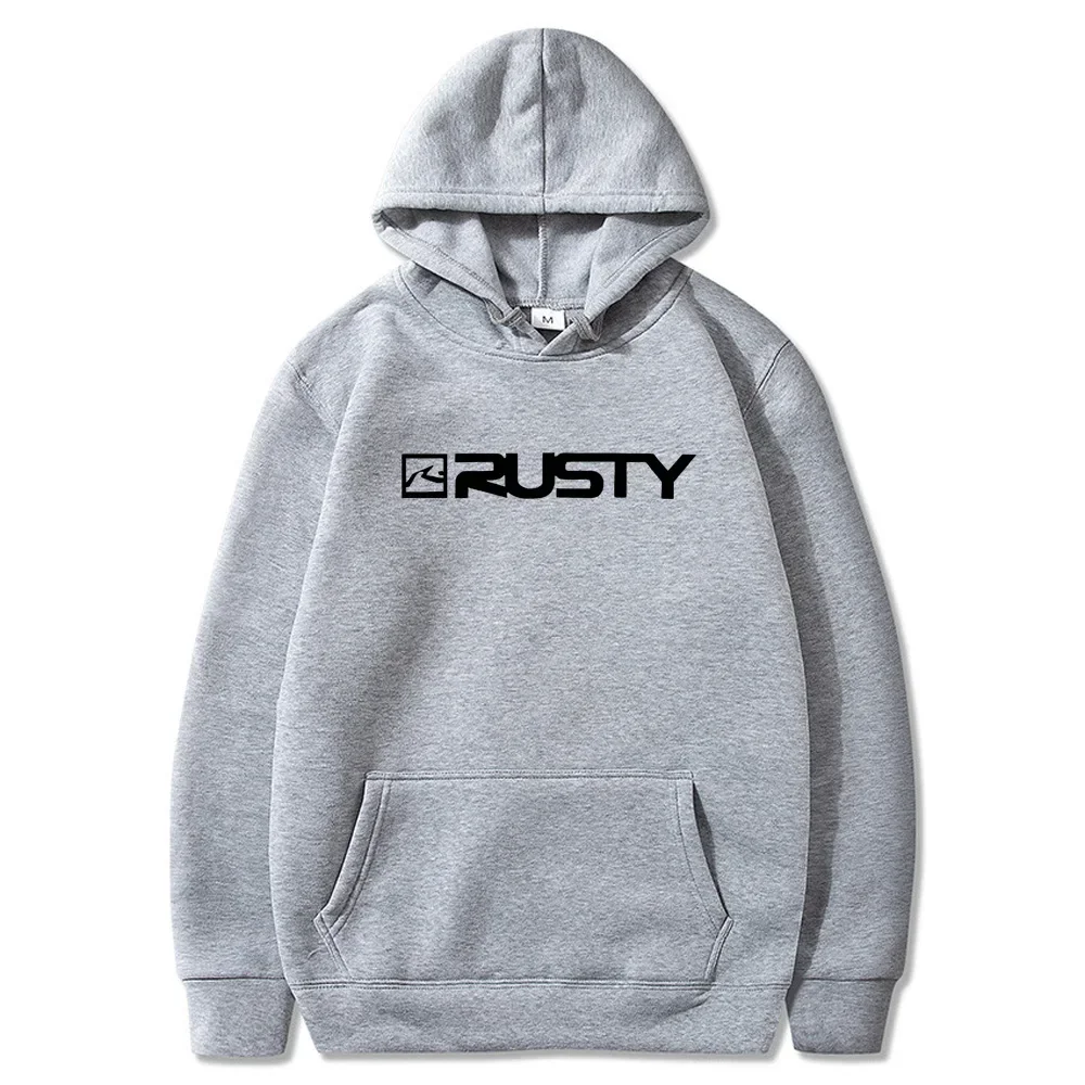 Pakaian Olahraga Pria Kangaroo Musim Dingin Sangat Nyaman StreetWe Unisex Hoodie Bermotif Kasual Sweater Pola Kasual Atasan Sweatshirt