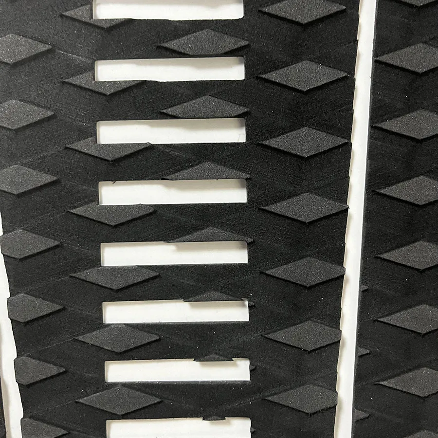 Black Non Slip Surfboard Traction Pad Eva Foam Deck Mat Surf Surfing Sheet Diamond Self Adhesive Grip Brand 3pcs/set Skateboard view 6