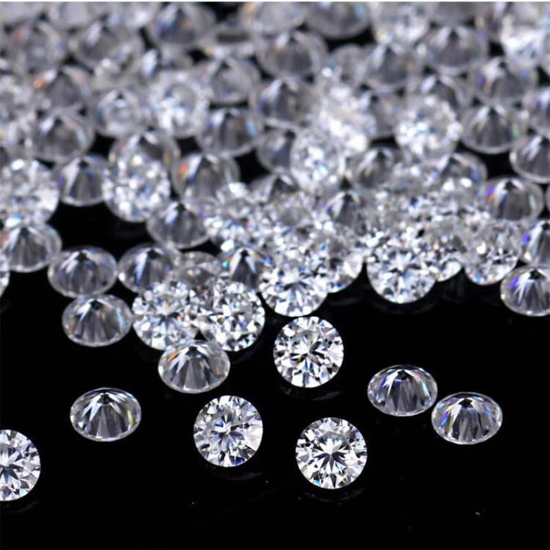 3mm and 4mm D Color Moissanite VVS Grade Moissanite Loose Gemstone for Jewelry Making Wholesale Price