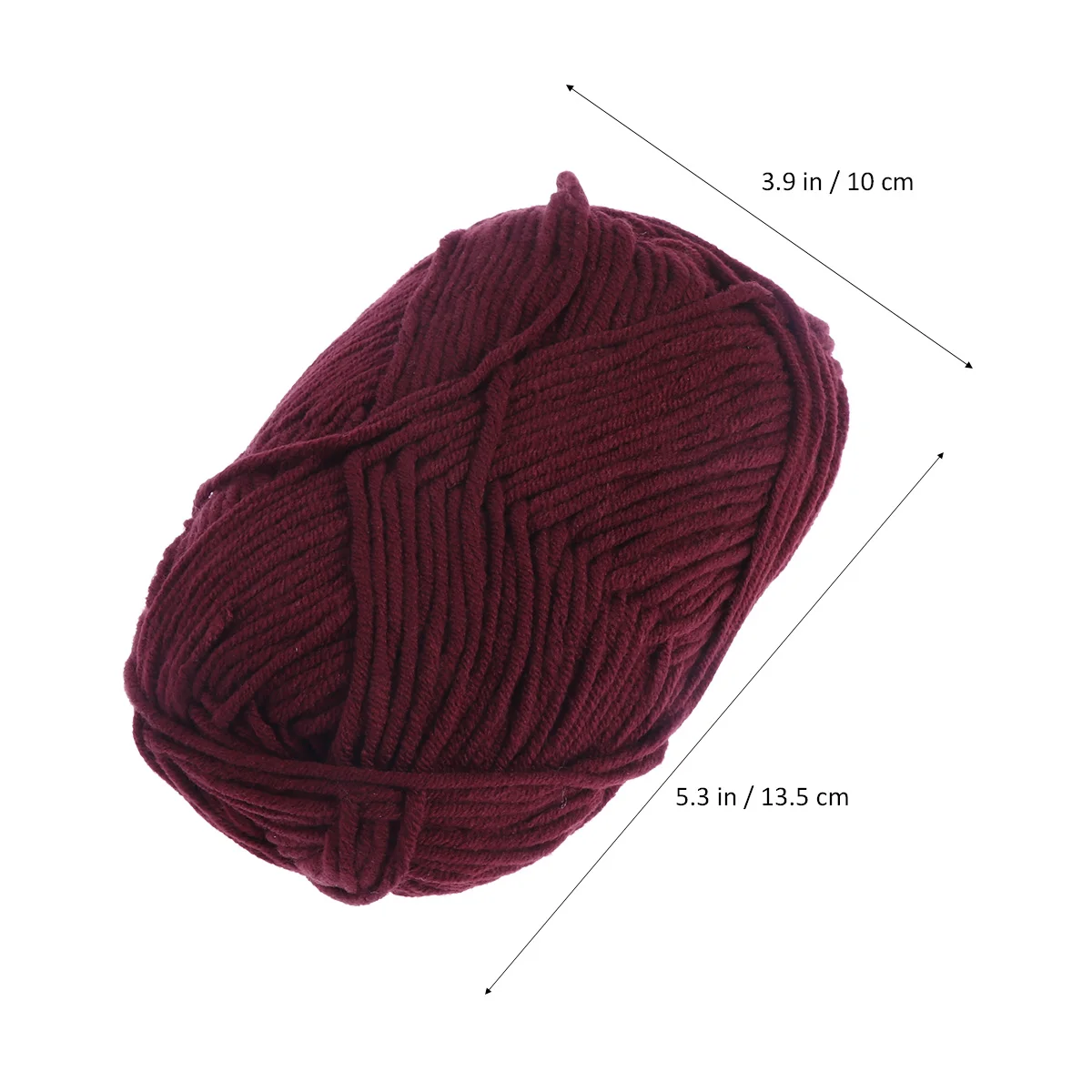 

50 G Milk Cotton Yarn Bulky Thick for Knitting Crochet Accessories Cream Crocheting Chunky Baby
