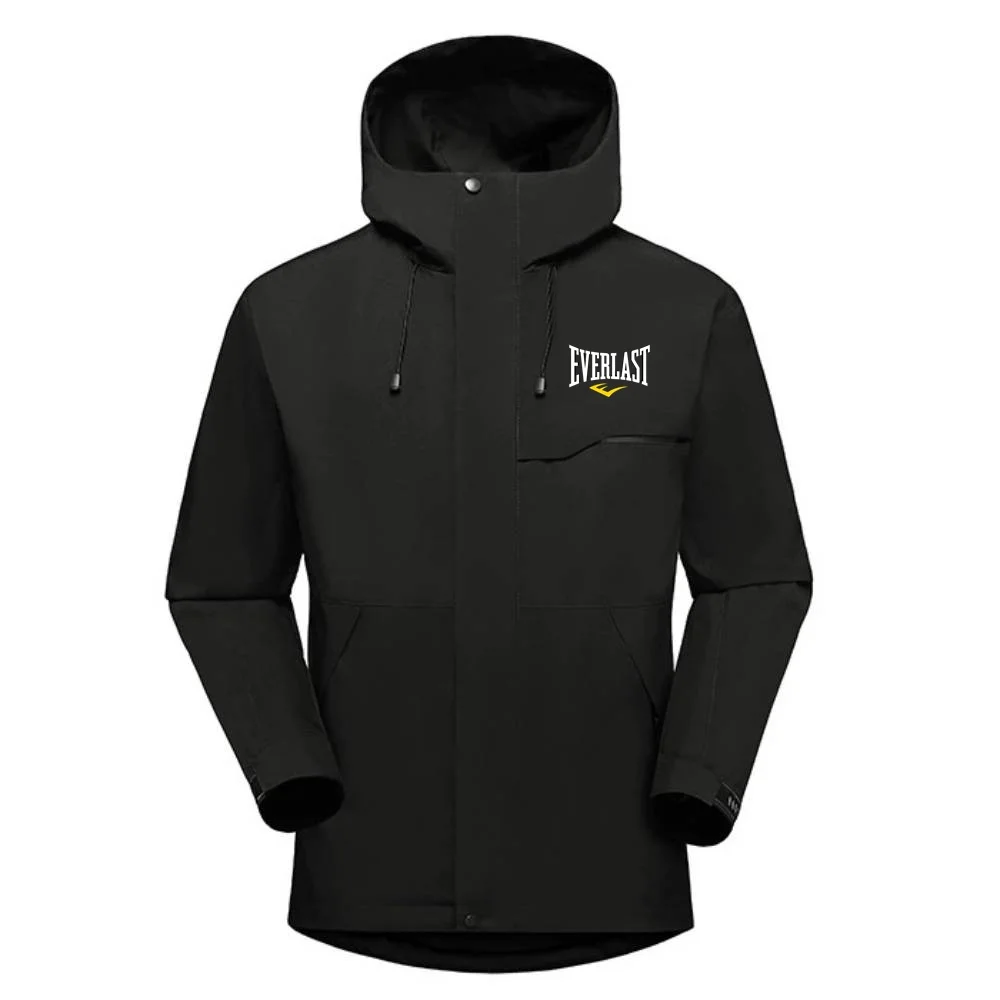 Everlast Hooded Jacket Windbreaker GYM Fitness Mens Women