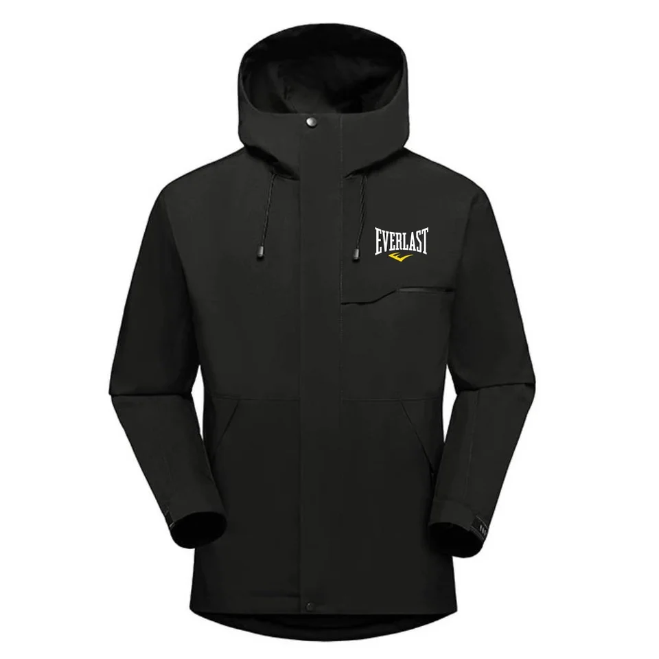 Everlast Hooded Jacket Windbreaker GYM Fitness Mens Women