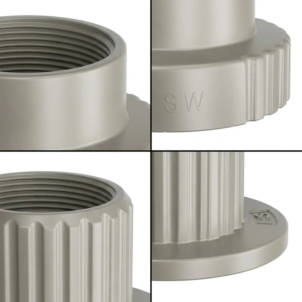 Pool Fountain Adapter For Above Ground Pools, Quiet Water Flow Buffer With Clip Connection,Leak-Proof For Garden Spa Circulation