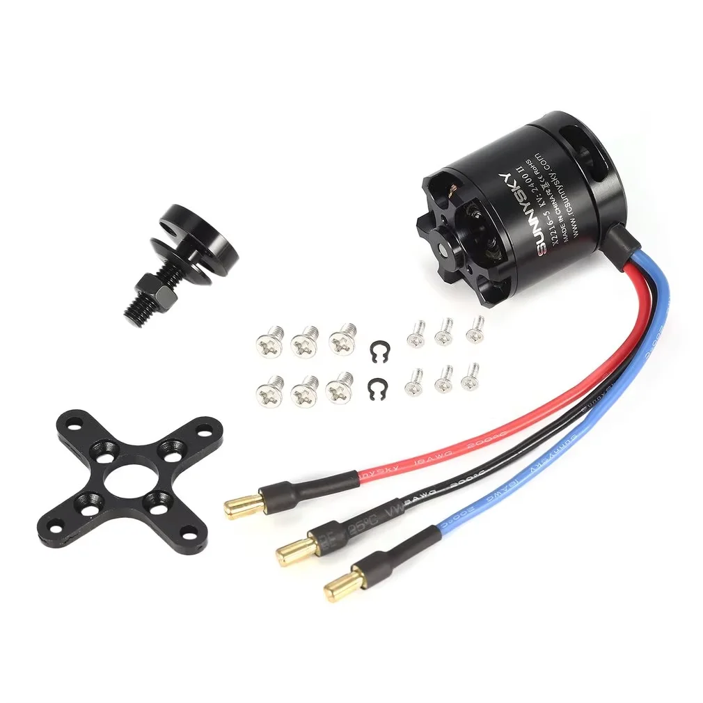 

SunnySky X2216 880KV 1250KV 1400KV 2400KV II Outrunner Brushless Motor For RC Models