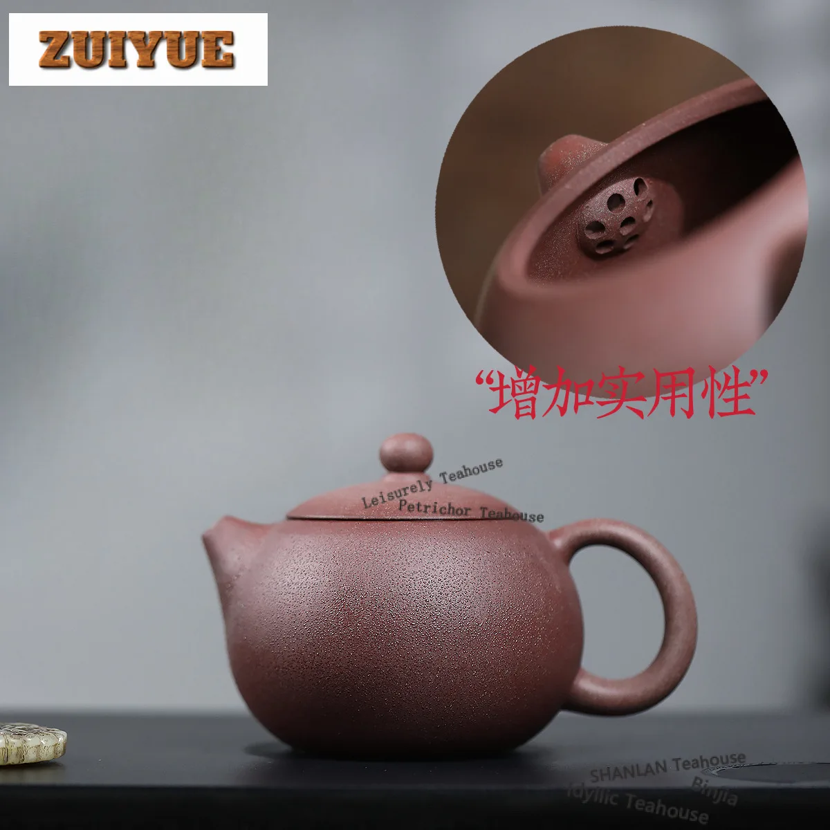 

400ml Antique Yixing Purple Clay Teapots Handmade Xishi Pot Raw Ore Peach Blossom Mud Kettle Chinese Zisha Tea Set For Tea