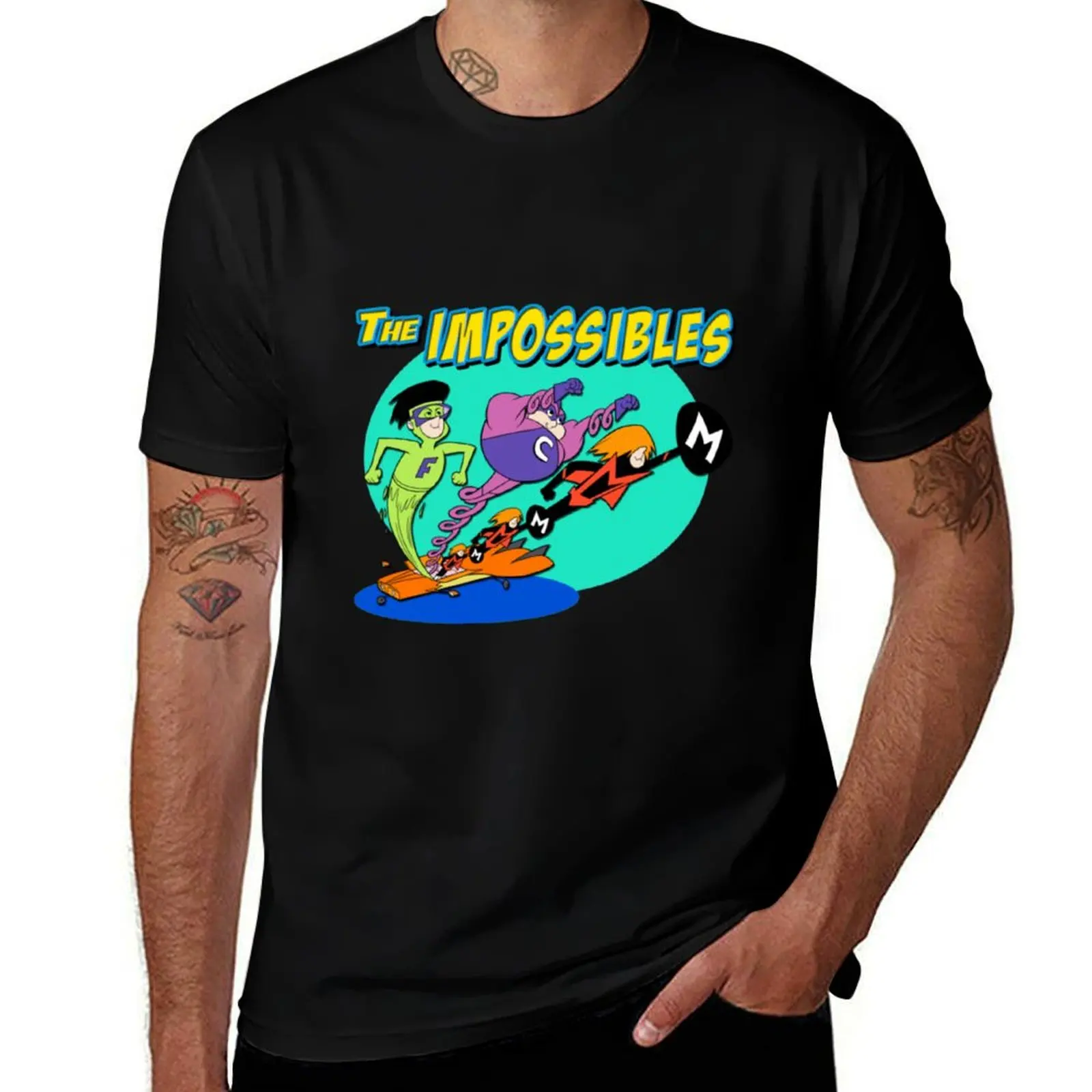 The Impossibles T-Shirt Anti-Fade Casual Tee Shirt T-Shirt