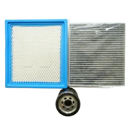 set filters for Dodge Journey air filter + cabin air condition+ Oil filter 68081249AC 05058693AA 04892339AA MO-339